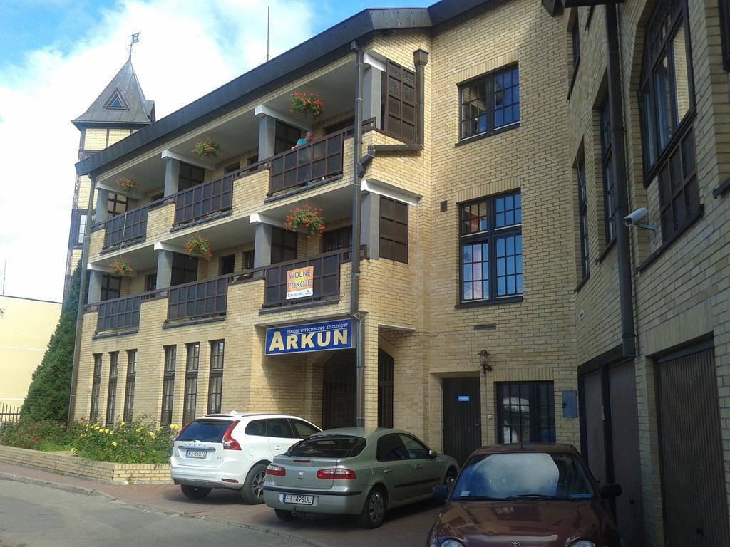 Hotel Arkun Łeba Exteriör bild