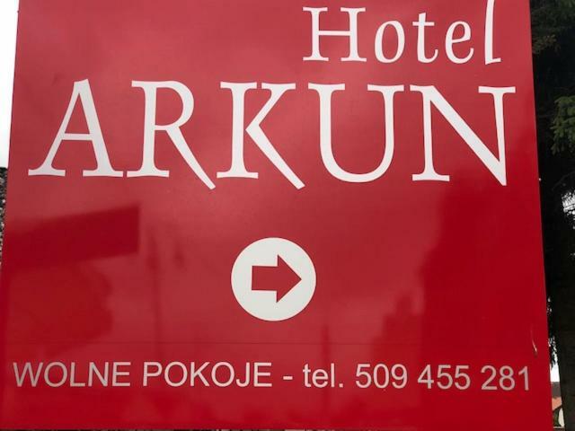 Hotel Arkun Łeba Exteriör bild